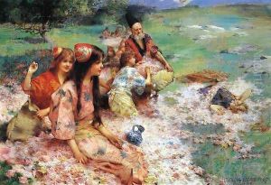 Oriental Fantasy by Henry Siddons Mowbray