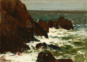 Crashing Waves by Percy Gray