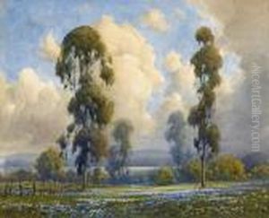 Lupine And Eucalyptus