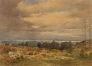 Marin Landscape With A Village In The Foreground Marin Landscape With A Village In The Foreground