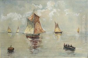 Sailing On Calm Seas by Percy Gray