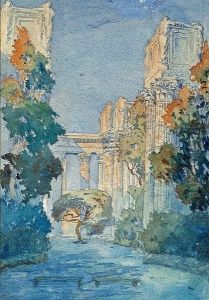 Palace Of Fine Arts, San Francisco by Percy Gray