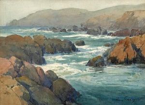 Coastal Scene, Monterey by Percy Gray