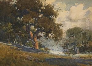 Sun-dappled Oak by Percy Gray