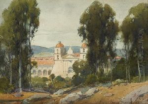 A View Of The Santa Barbara Mission