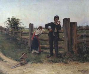 I am bored with you, 1897 by Aleksandr Vladimirovich Makovsky