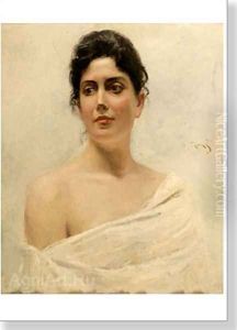 Woman by Aleksandr Vladimirovich Makovsky