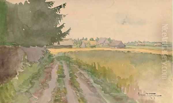 A track to the farmstead - view 1