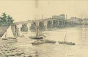 View Of Old Battersea Bridge