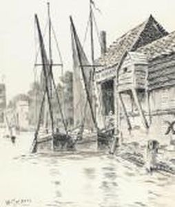 View Of Swan Wharf, Chelsea View Of Swan Wharf, Chelsea