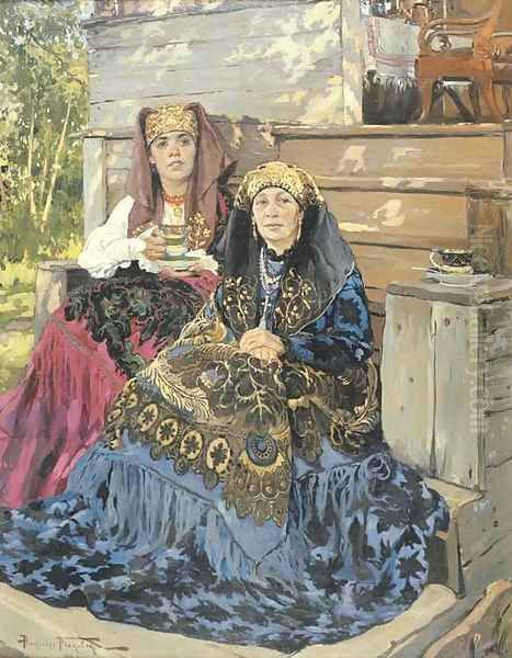 The tea drinkers - view 1