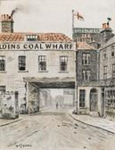 Old Archway, Chelsea by Walter Greaves