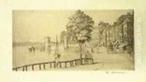 The Thames At Chelsea by Walter Greaves
