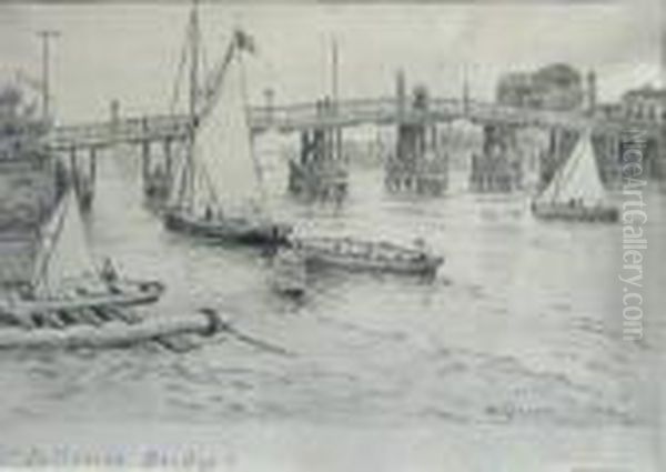 Battersea Bridge - view 1