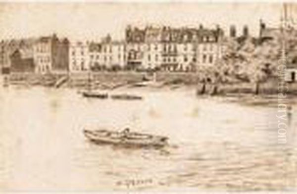 Chelsea Embankment - view 1
