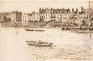 Chelsea Embankment by Walter Greaves