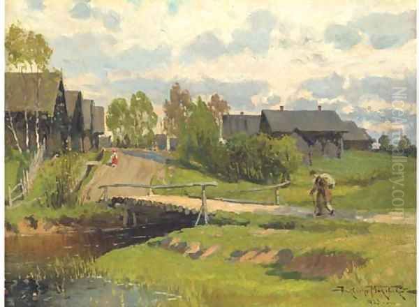 Village scene - view 1