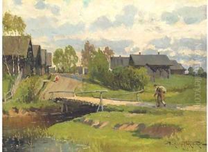Village scene