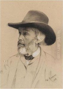 Portrait Of Thomas Carlyle by Walter Greaves