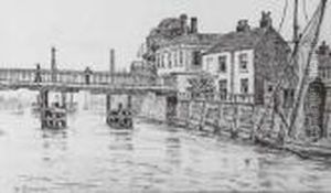 Chelsea Old Church From Battersea