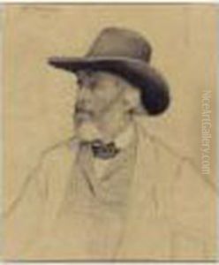 Portrait Of Thomas Carlyle by Walter Greaves