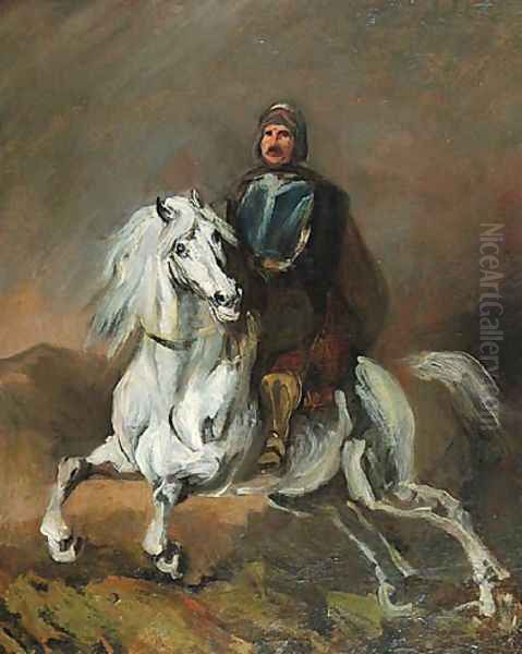 Knight on a White Horse - view 1