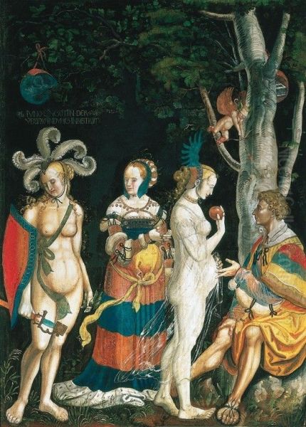 The Judgment of Paris 1517-18 - view 1