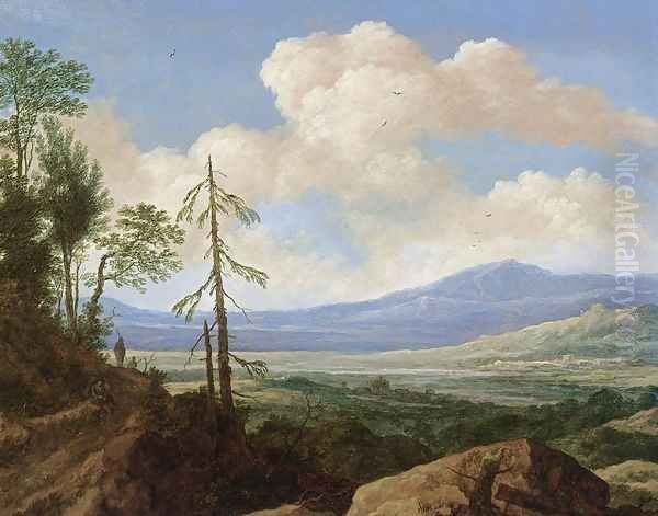 Panoramic Hilly Landscape 1654 - view 1