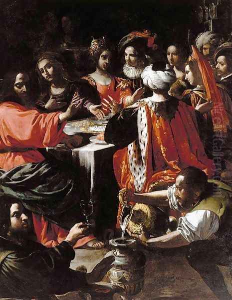 Wedding Feast at Cana c. 1620 - view 1
