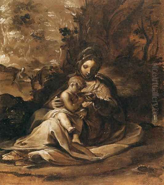 The Rest on the Flight into Egypt - view 1