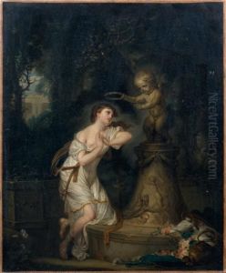 L'offrande A L'amour by Jean Baptiste Greuze