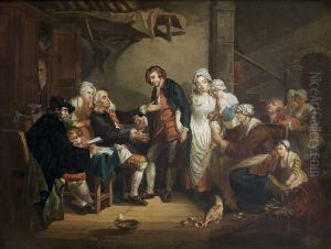 L'accordee Du Village by Jean Baptiste Greuze