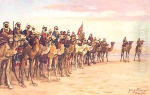 Arab Riders by Georg Macco