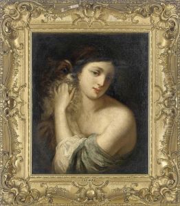 Greuze Portrait Of A Lady by Jean Baptiste Greuze