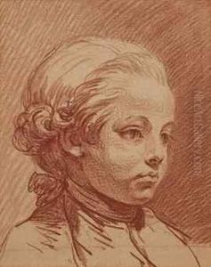 Portrait D'alexandre Brongniart, Enfant by Jean Baptiste Greuze