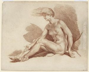 A Seated Female Nude