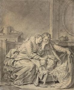 La Paix Du Menage by Jean Baptiste Greuze