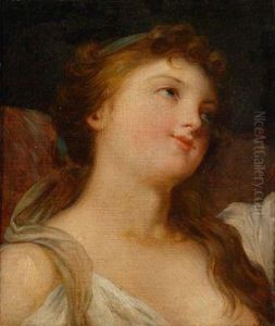 Brustbild Einer Jungen Frau