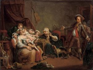 The Return Of The Hunter by Jean Baptiste Greuze