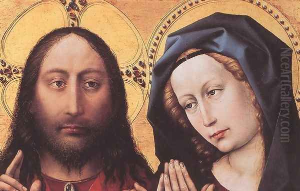 Blessing Christ and Praying Virgin c. 1424 - view 1