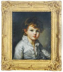 Portrait Of Paul Stroganoff As A Child Portrait Of Paul Stroganoff As A Child