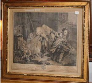Le Geste Napolitain by Jean Baptiste Greuze