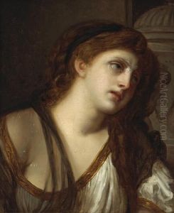 The Inconsolable Widow by Jean Baptiste Greuze
