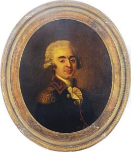 Portrait Of A Naval Officer, Bust-length, In Military Dress
