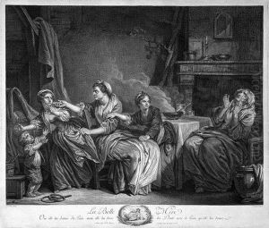 La Belle Mere by Jean Baptiste Greuze