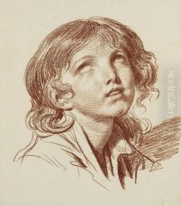 Tete De Jeune Enfant Les Yeux Leves Vers Le Ciel Tete De Jeune Enfant Les Yeux Leves Vers Le Ciel