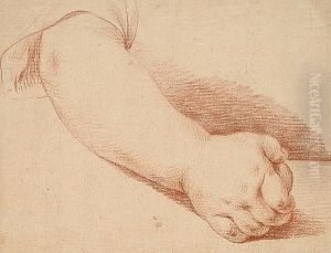 Study Of A Child's Hand by Jean Baptiste Greuze