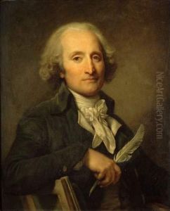 Portrait De Jean Tupinier by Jean Baptiste Greuze