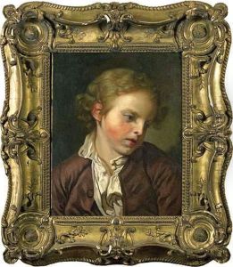 Tete De Jeune Garcon by Jean Baptiste Greuze
