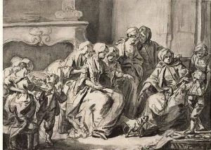 La Mere Severe by Jean Baptiste Greuze